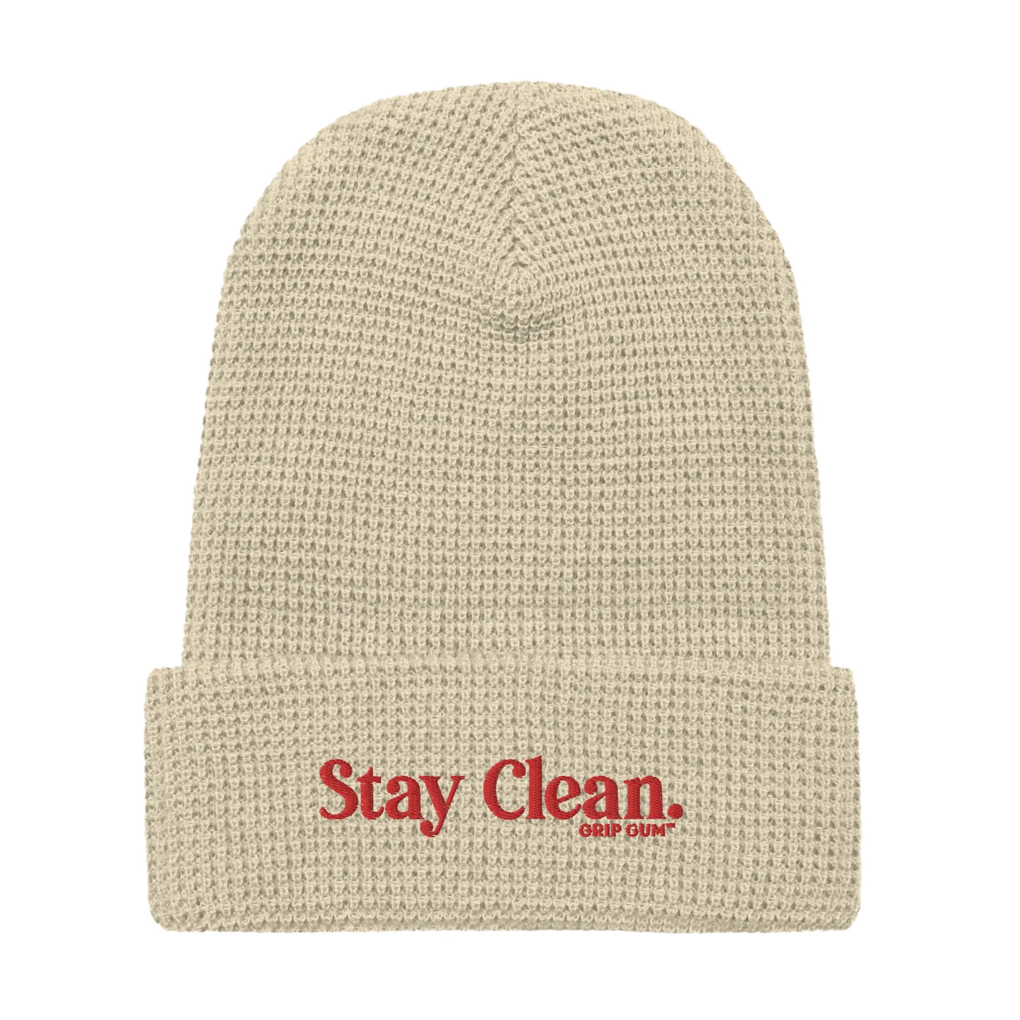 Stay Clean Waffle beanie