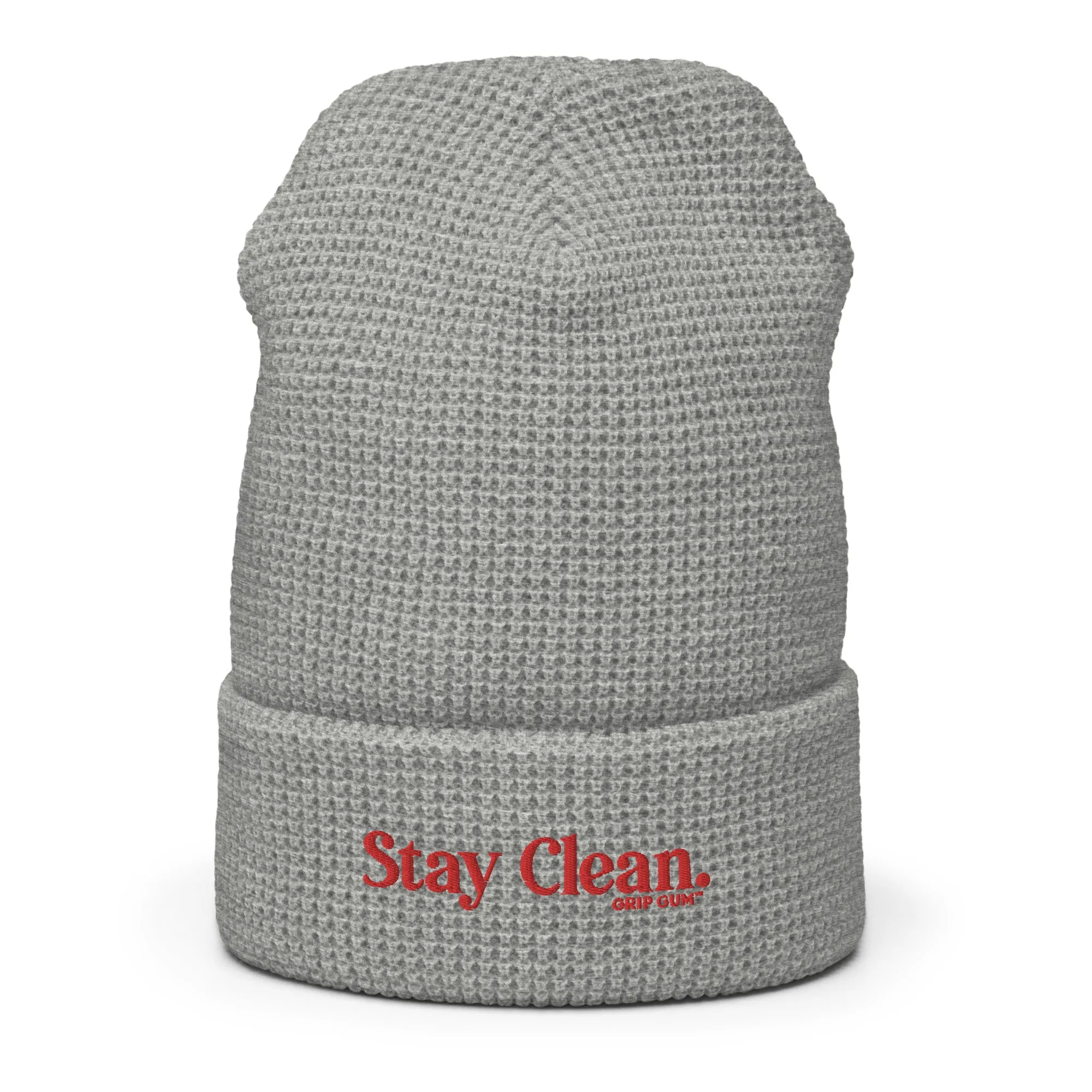 Stay Clean Waffle beanie