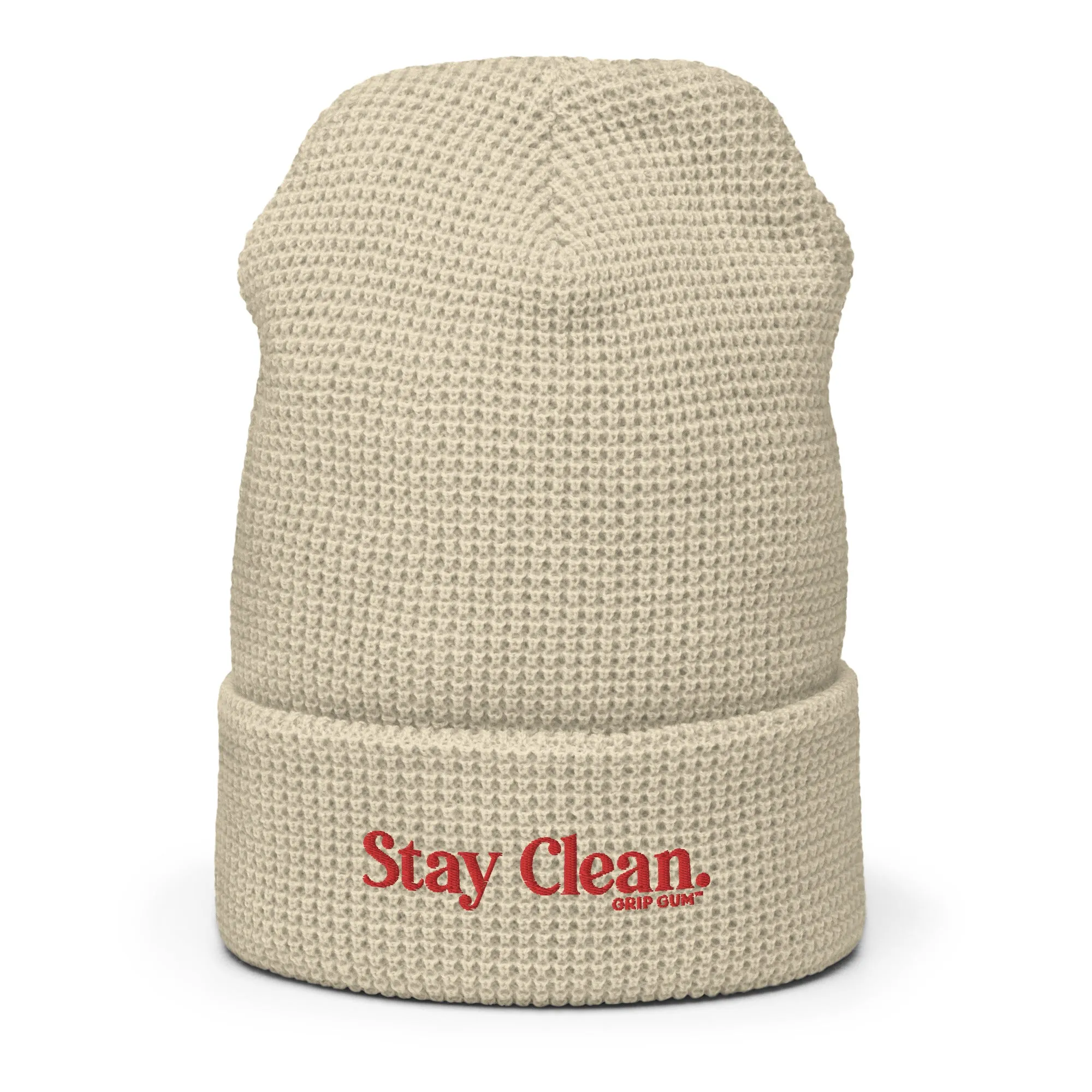 Stay Clean Waffle beanie