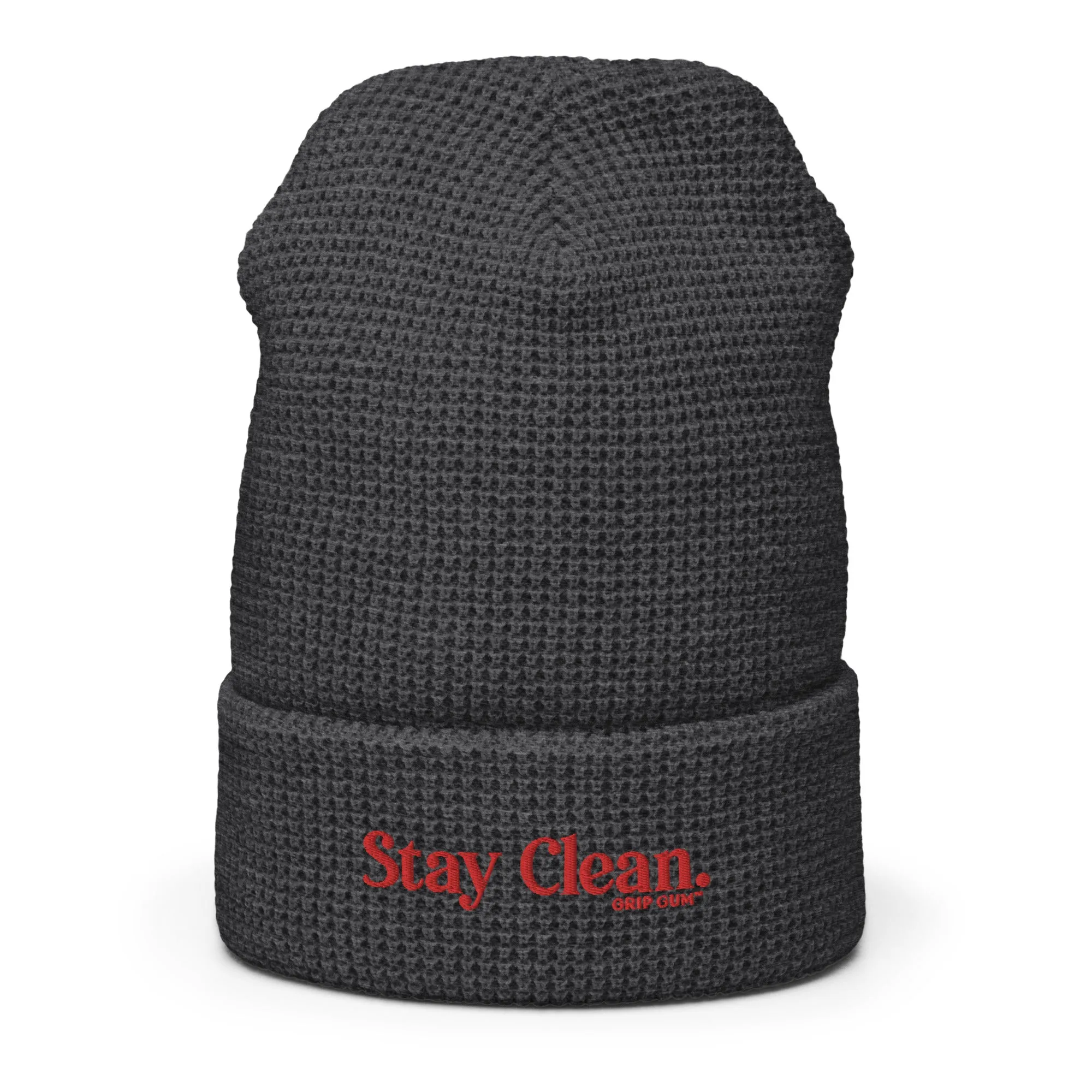 Stay Clean Waffle beanie