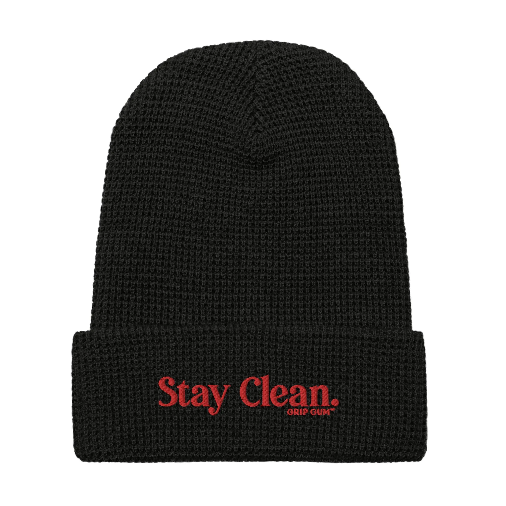 Stay Clean Waffle beanie