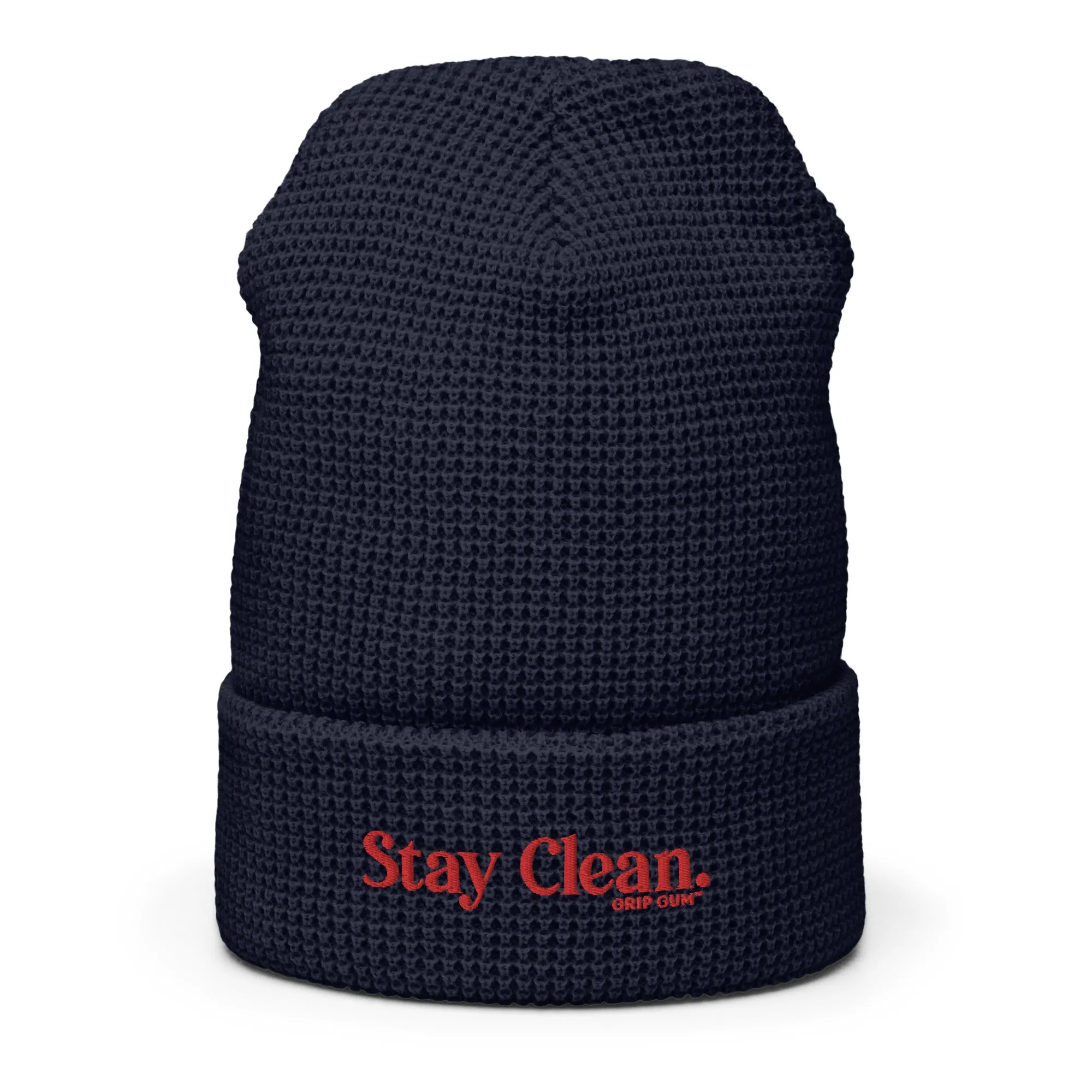 Stay Clean Waffle beanie