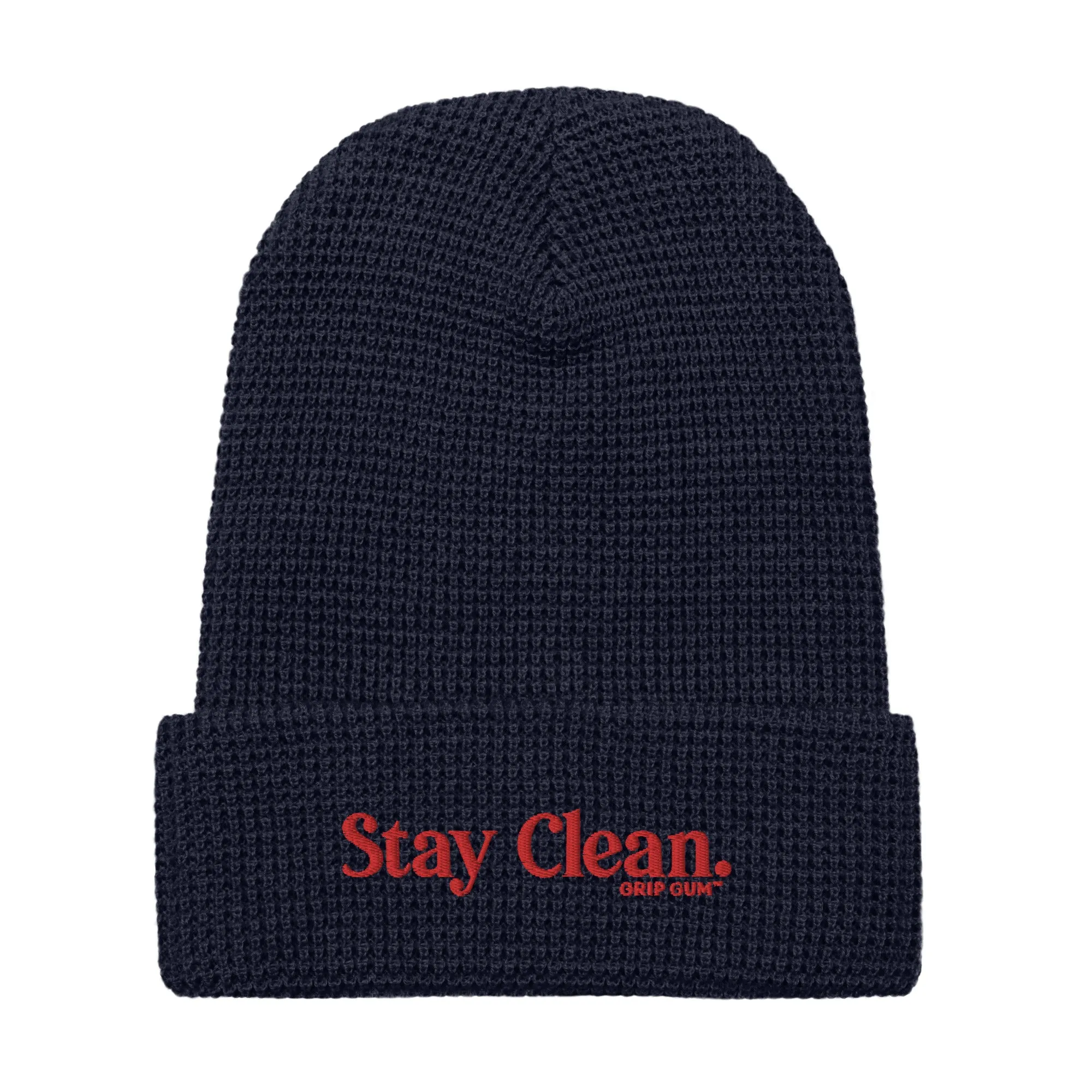 Stay Clean Waffle beanie