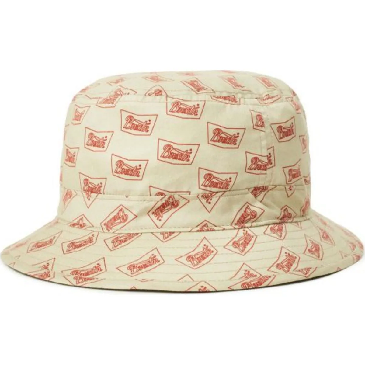 STITH BUCKET HAT - VANILLA/CARDINAL