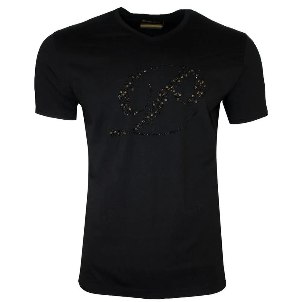 Studded P V-Neck NWB-71501B