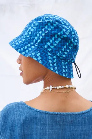 Sublime Cloth Bucket Hat Blue Turquoise 0403