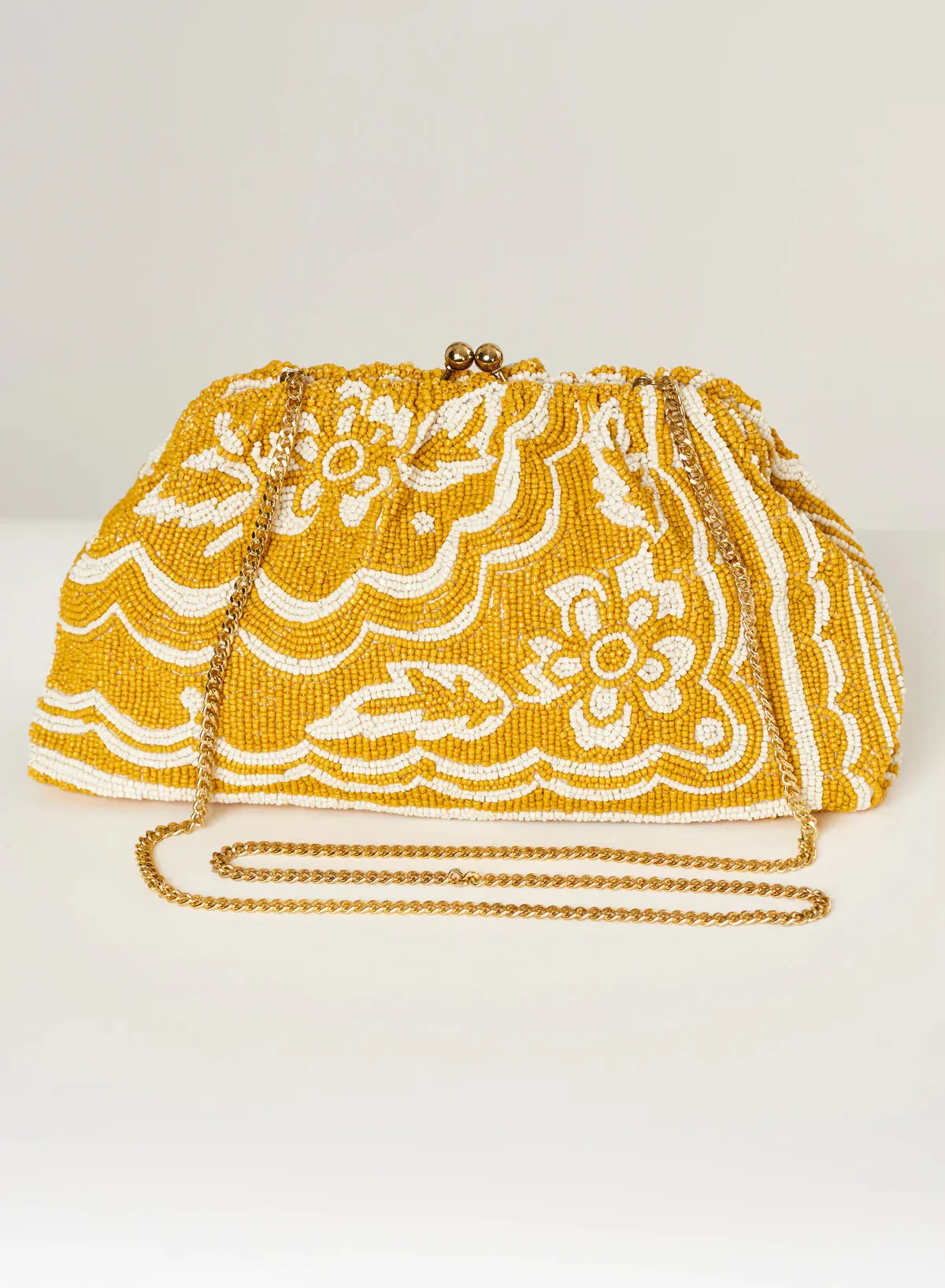 SYLVIE BEAD CLUTCH