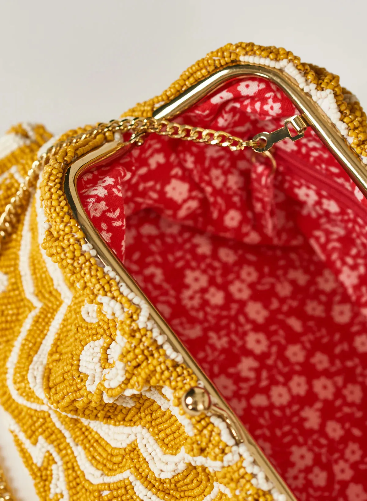 SYLVIE BEAD CLUTCH
