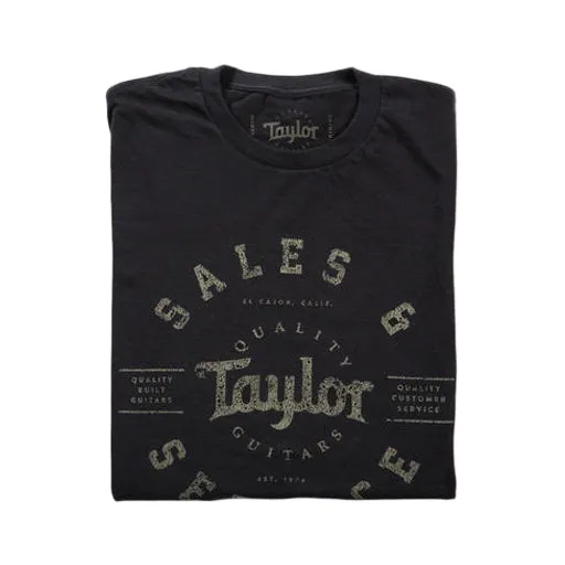 Taylor Men's Shop T-Shirt, Black