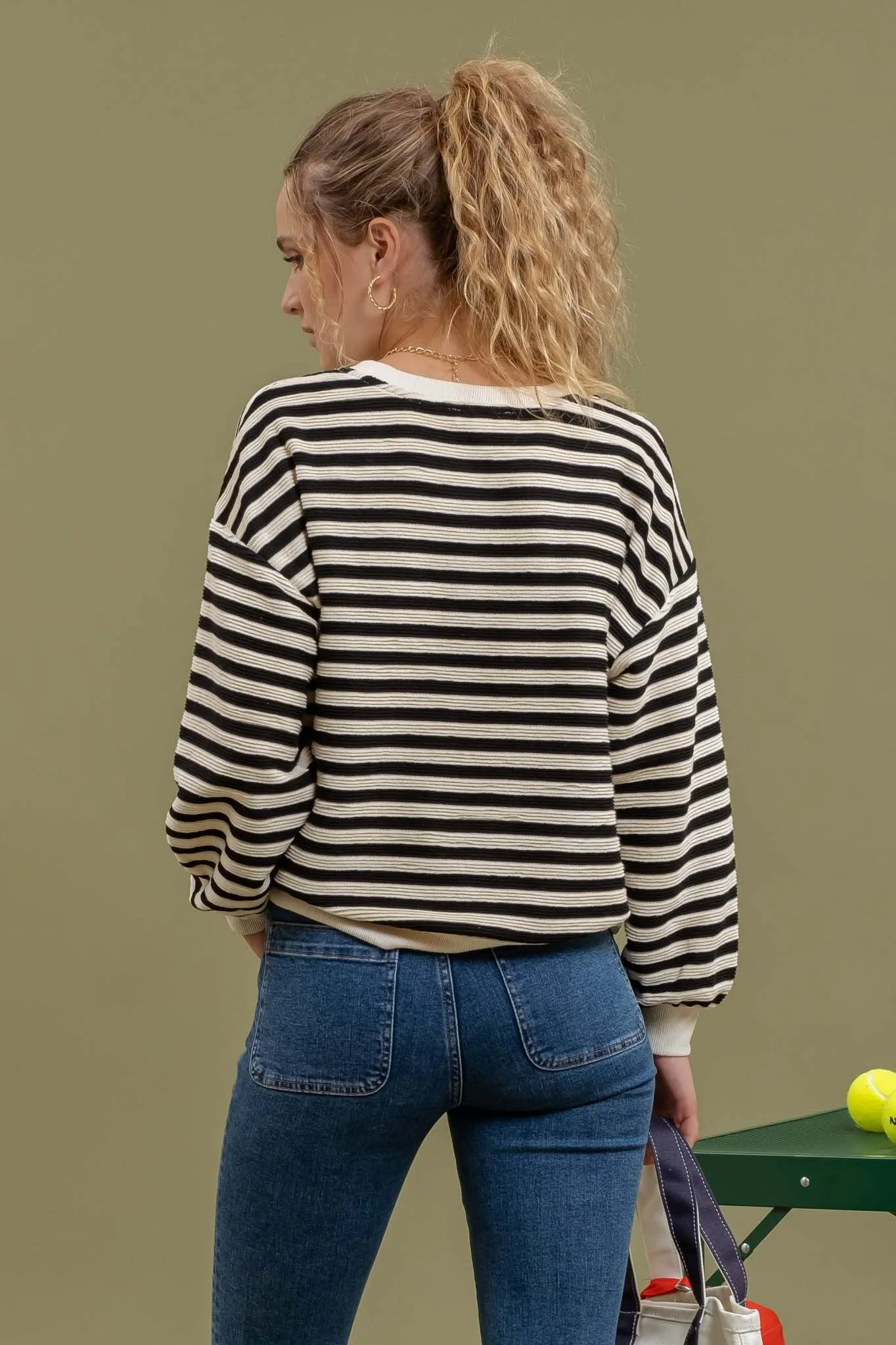 Taylor Stripe Sweater