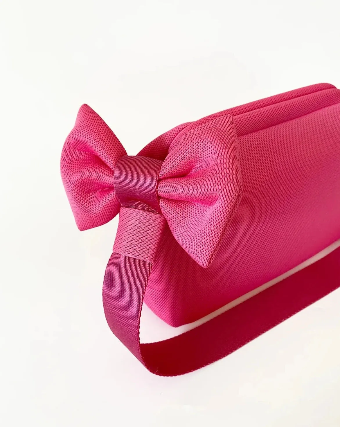 The Pink Bow Shoulder and Hand Bag