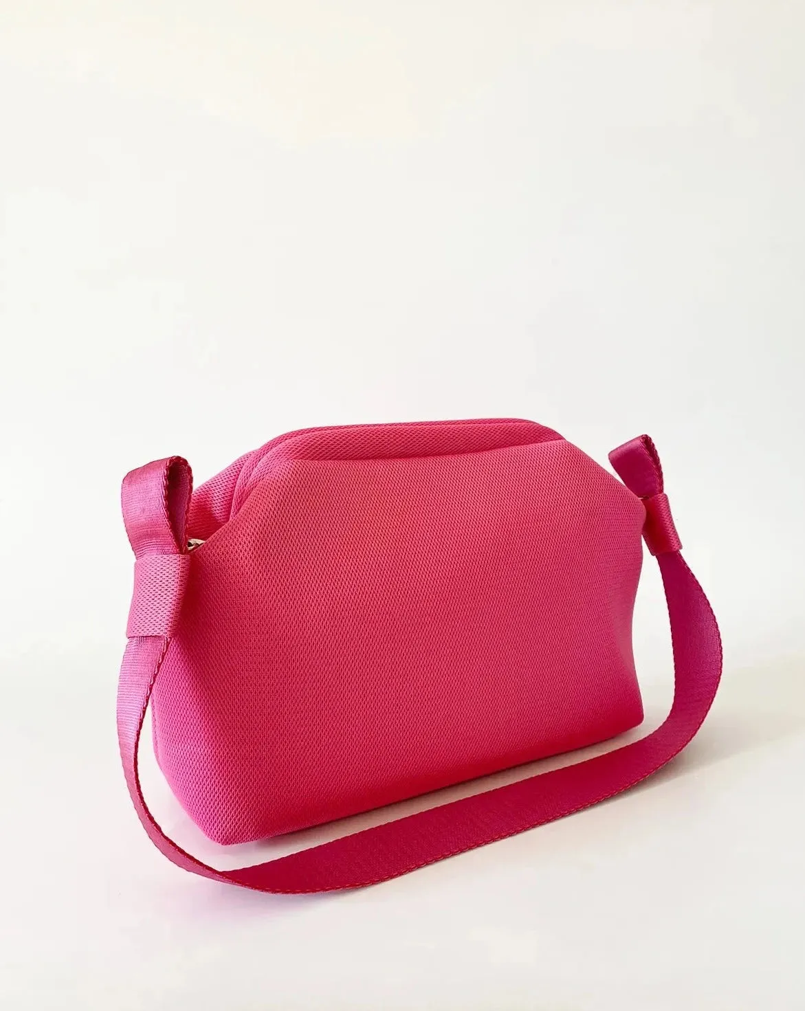 The Pink Bow Shoulder and Hand Bag