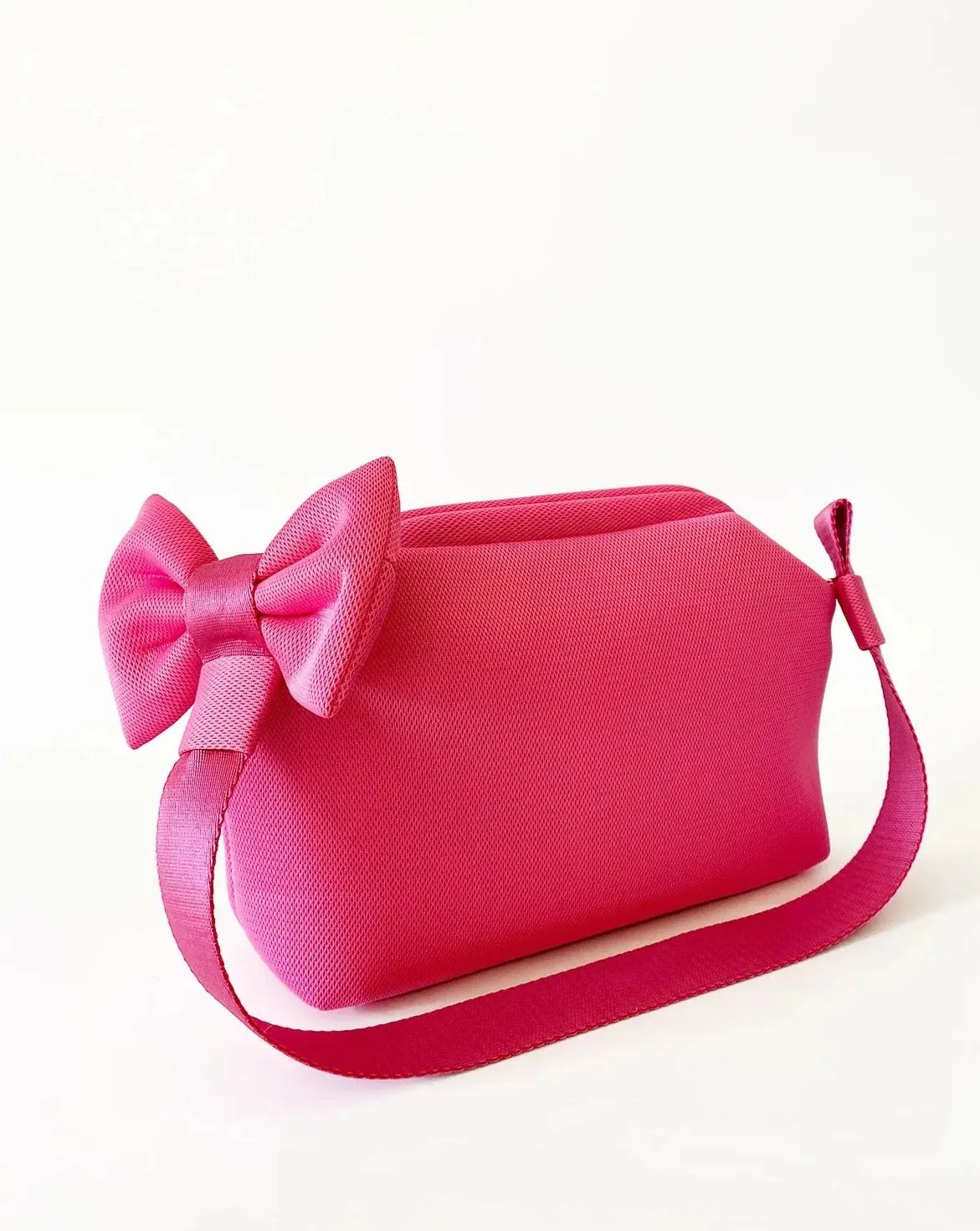 The Pink Bow Shoulder and Hand Bag