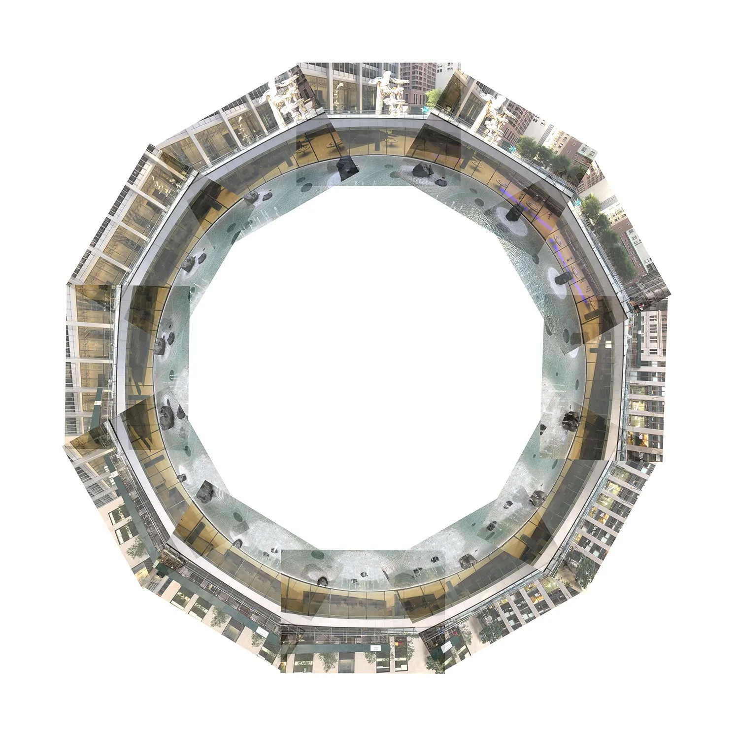Theresa Sterner   Zachary Trow, "Sunken Garden Circle: Weekend Day"