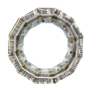 Theresa Sterner   Zachary Trow, "Sunken Garden Circle: Weekend Day"