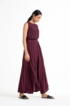THREE   -   Round Neck Top Co Ord (Set Of 3)
