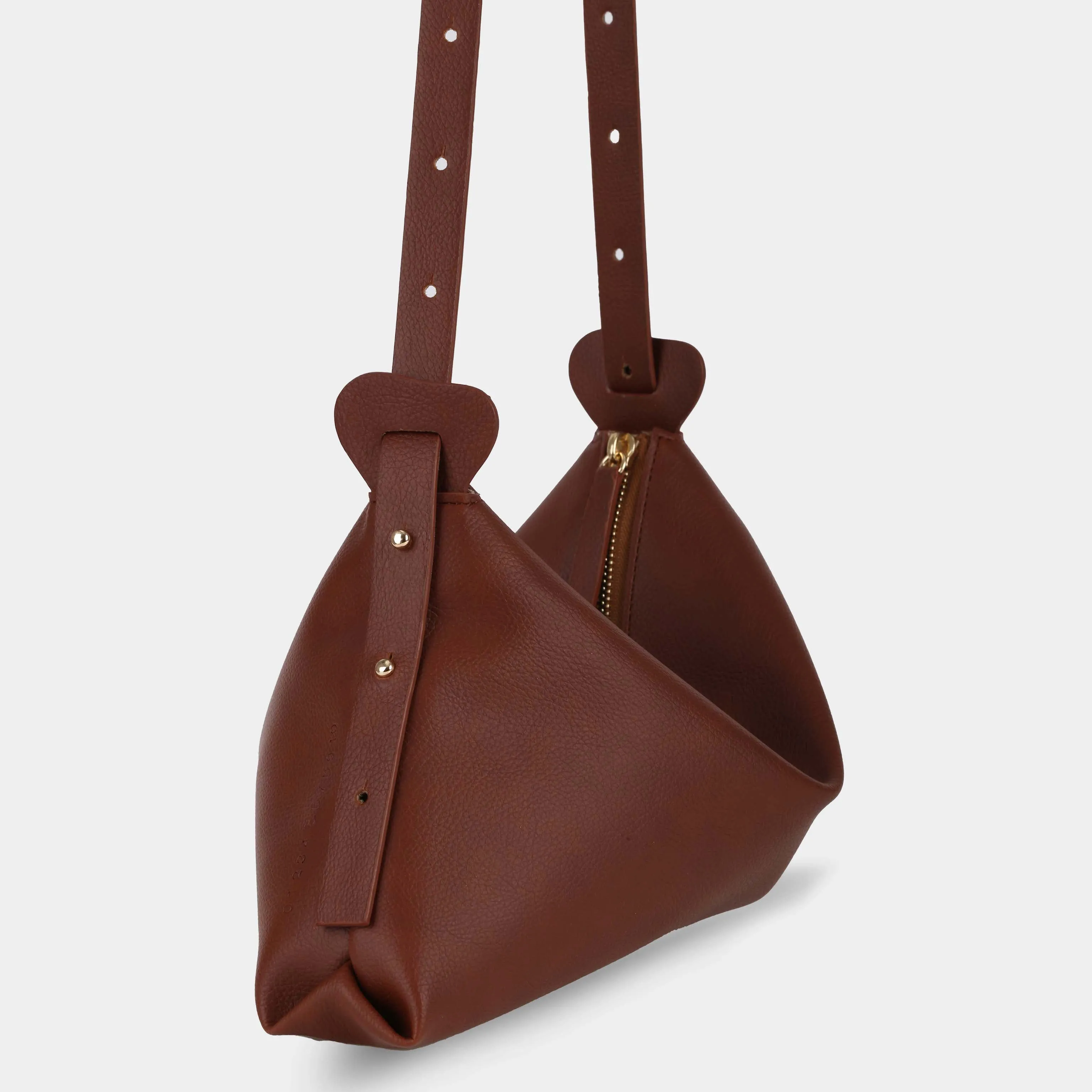 Túi xách M BAG màu tím (lớn)