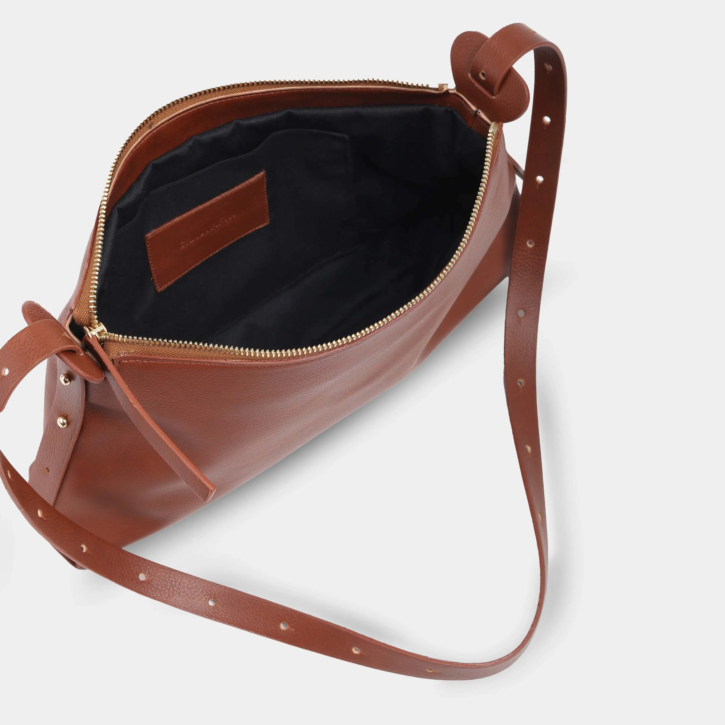 Túi xách M BAG màu tím (lớn)
