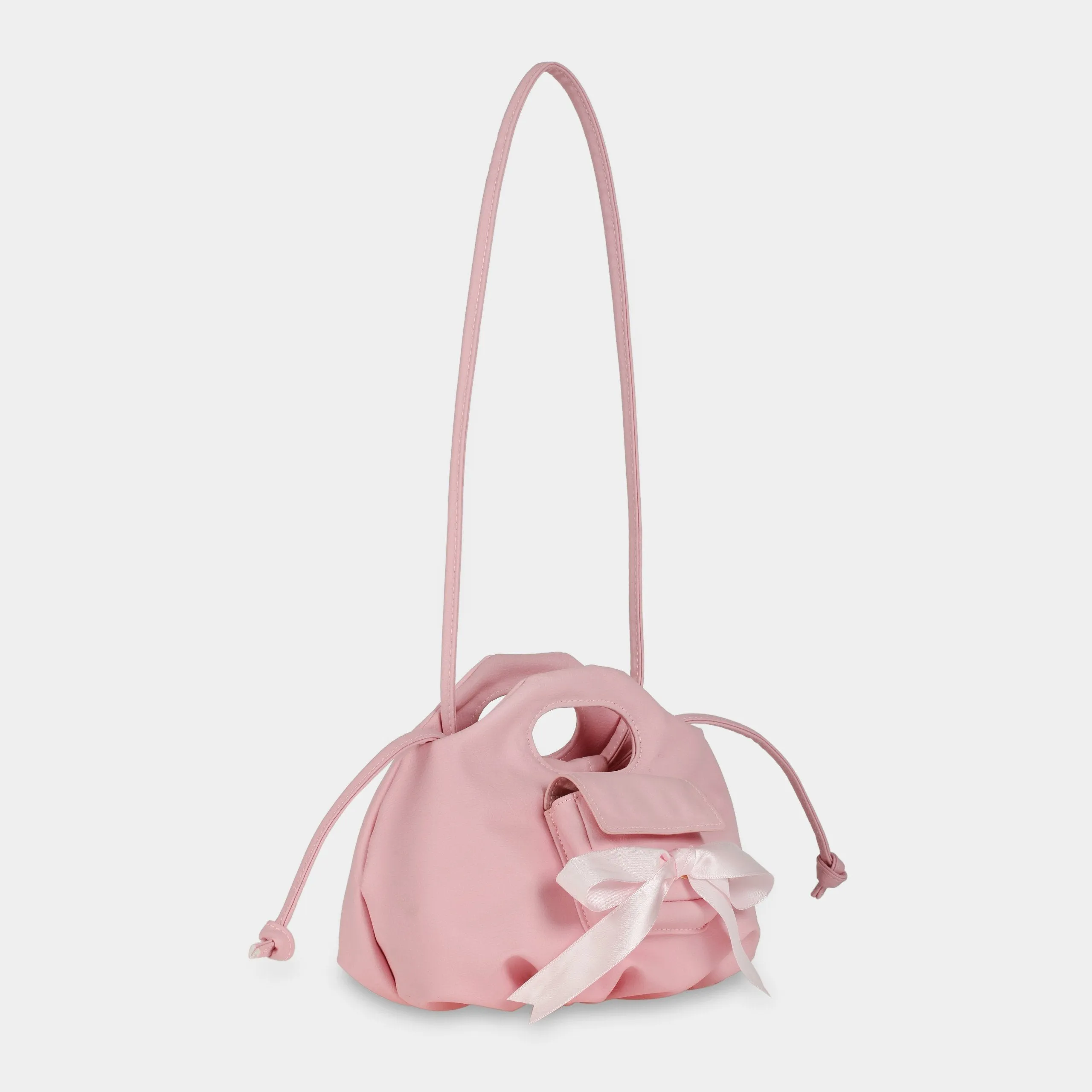 Túi xách Mini Flower Pocket Beige Sáng