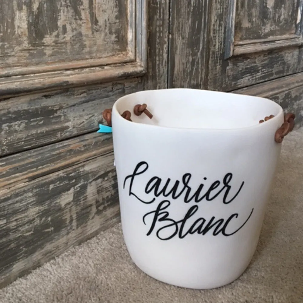 Tina Frey Cuadrado Resin Champagne Bucket (3 Colors)