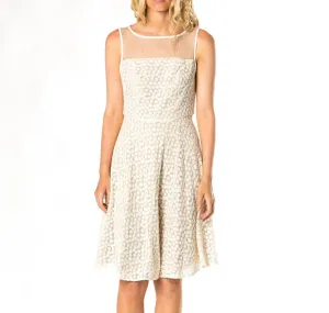 Top Of The Morning Floral Mesh Dress