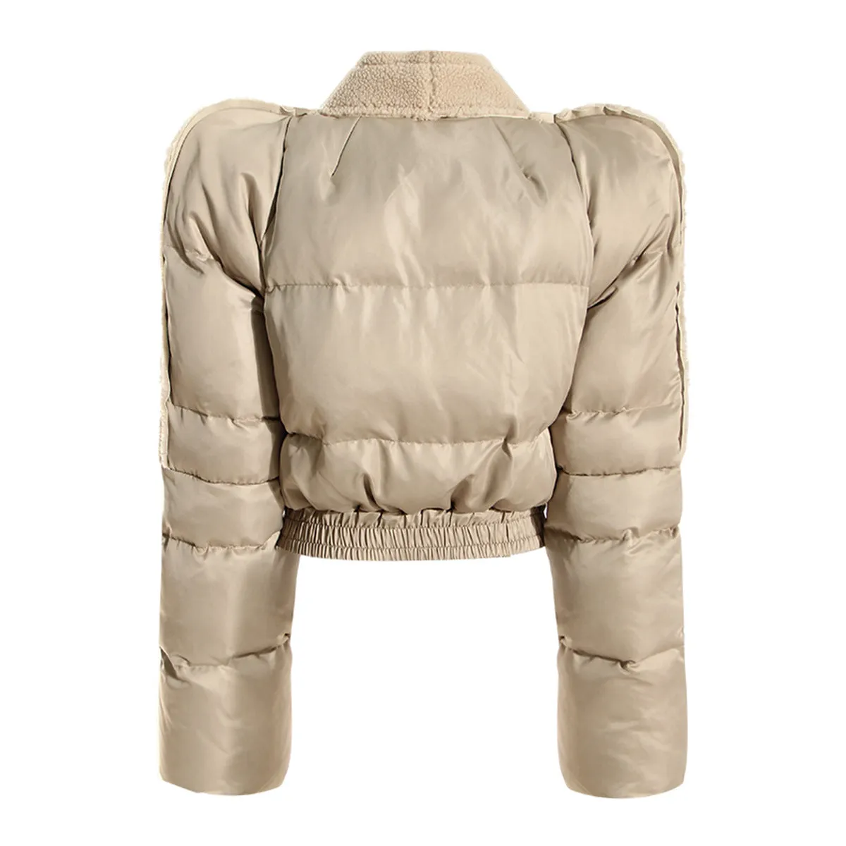 Tower Shoulder Plush Cotton Jacket