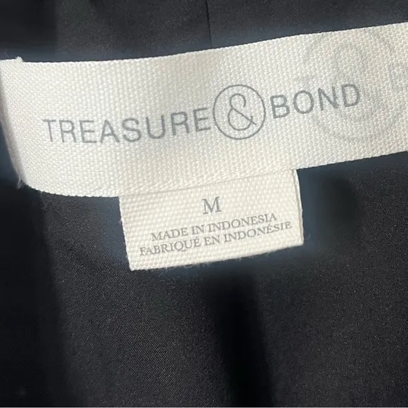 Treasure &amp; Bond Easy Plaid Blazer -NWT - medium