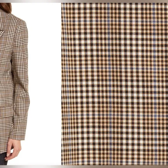 Treasure &amp; Bond Easy Plaid Blazer -NWT - medium