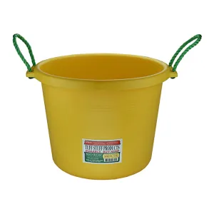 Tuff Stuff muck bucket 70 qts - yellow