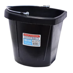 Tuff Stuff rubber flat back bucket 18 qts
