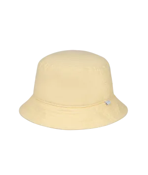 Tweed Bucket Hat in Lemon