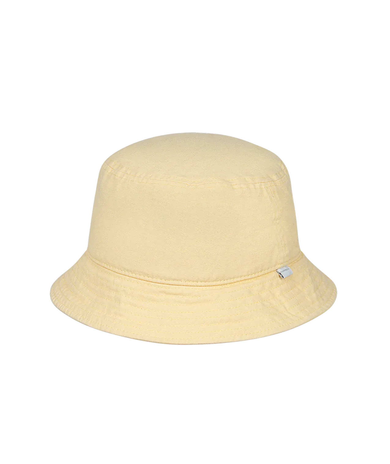 Tweed Bucket Hat in Lemon