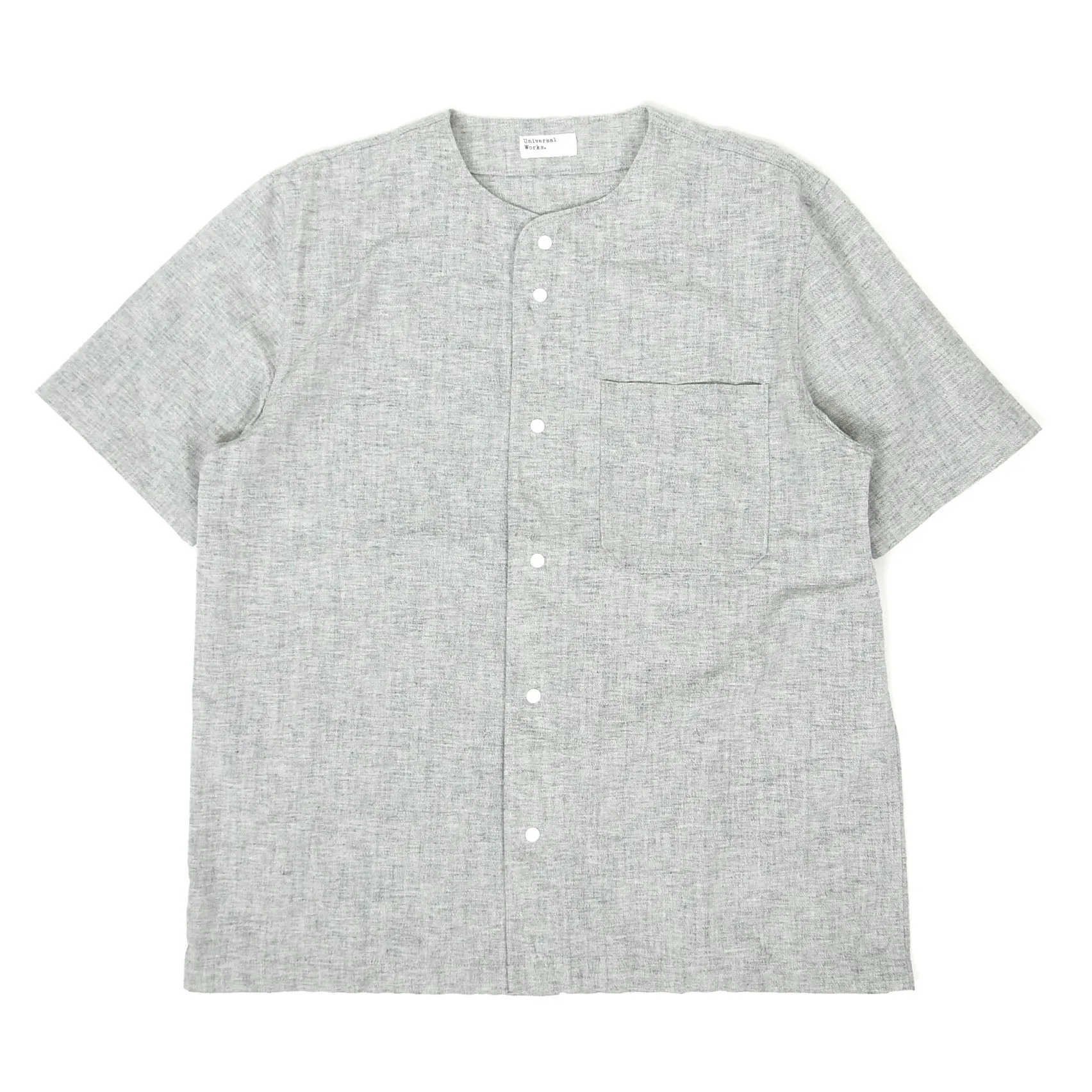 Universal Works Snap Button Baseball Jersey Size Large