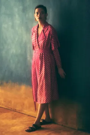Urvashi Kaur - fleur trench dress   -   ilahi-19