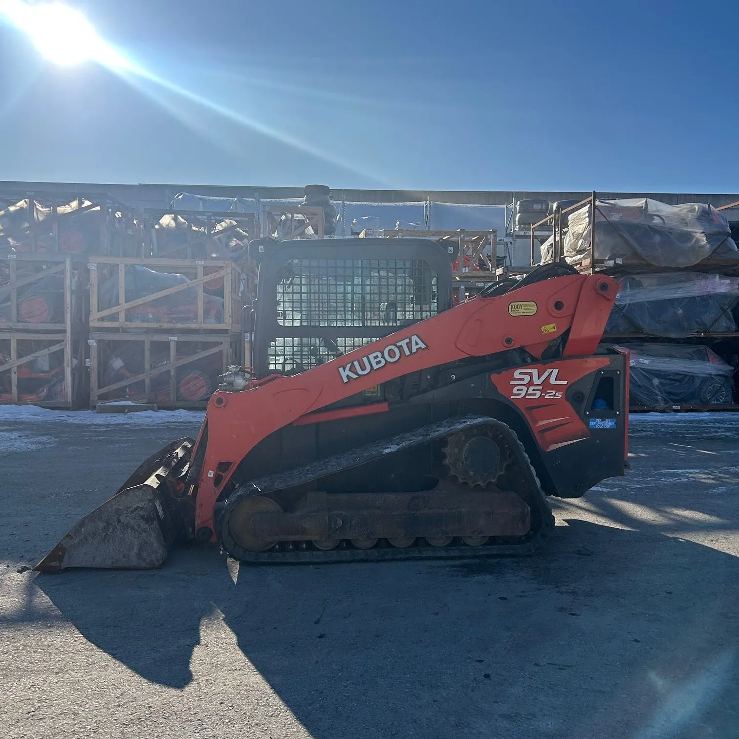 Used 2020 Kubota SVL95-2SHFC Track Loader (1518 hrs)