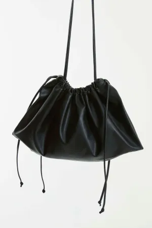 VAGABOND PU OVERSIZED BAG | BLACK