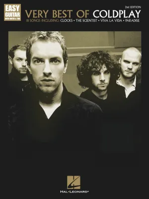 Very Best of Coldplay Easy Guitar with Notes & Tab
