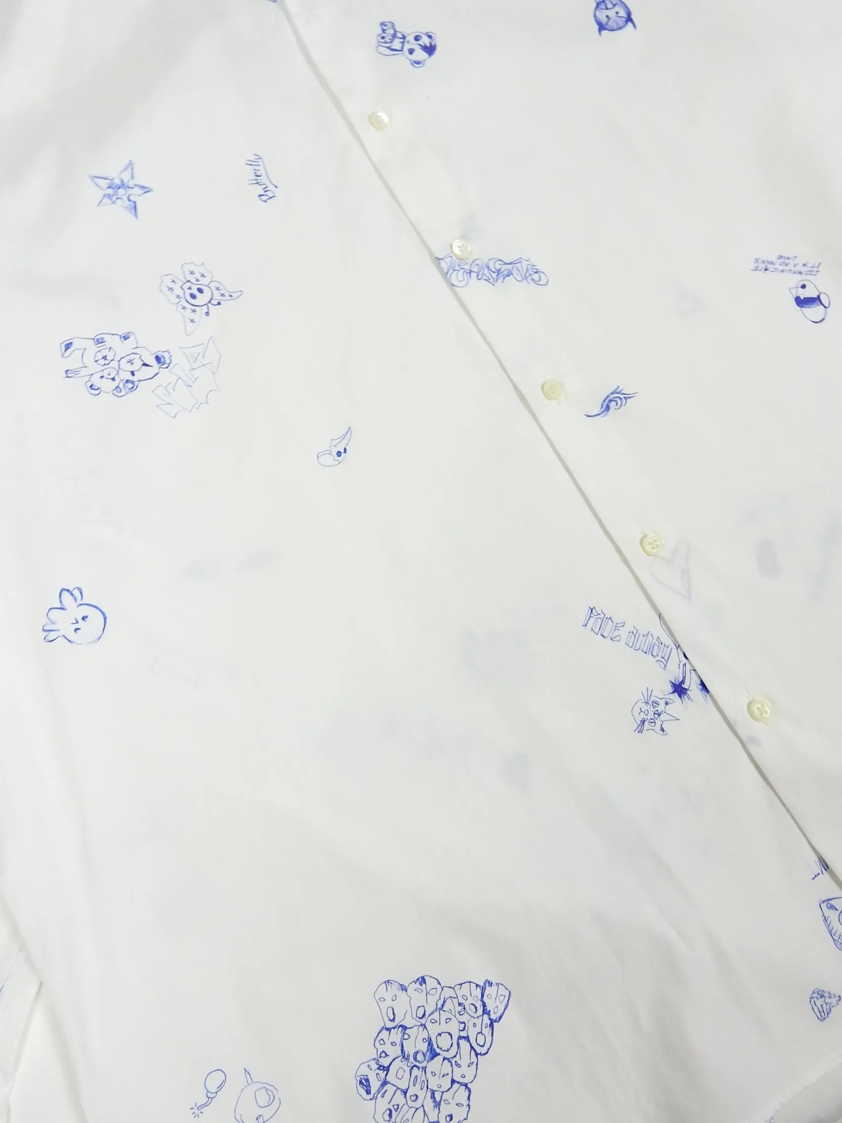 Vetements Scribble Shirt Size Large