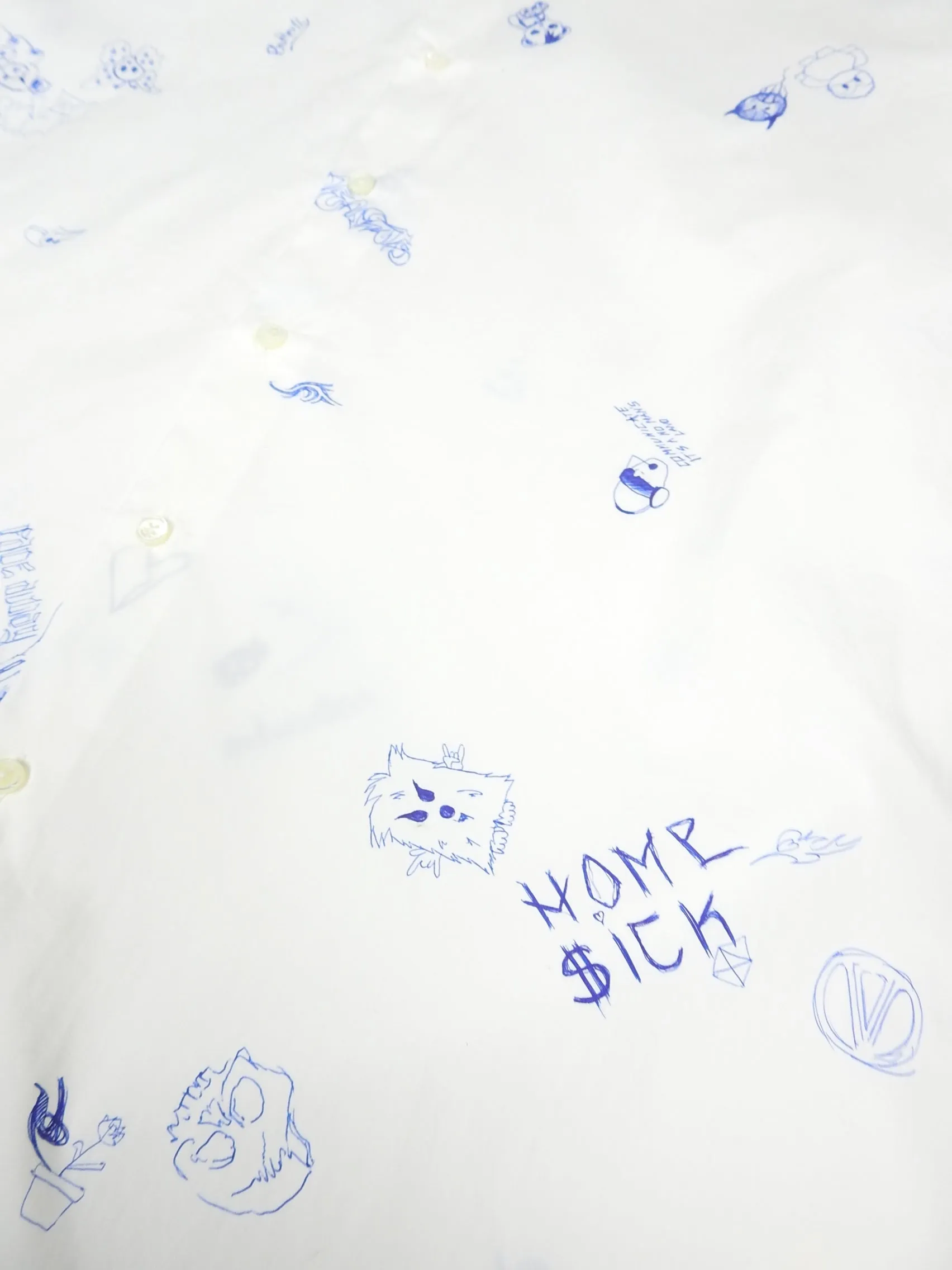 Vetements Scribble Shirt Size Large