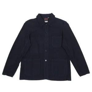 Vetra Navy Moleskin Chore Jacket Size 44 (fits a Large)