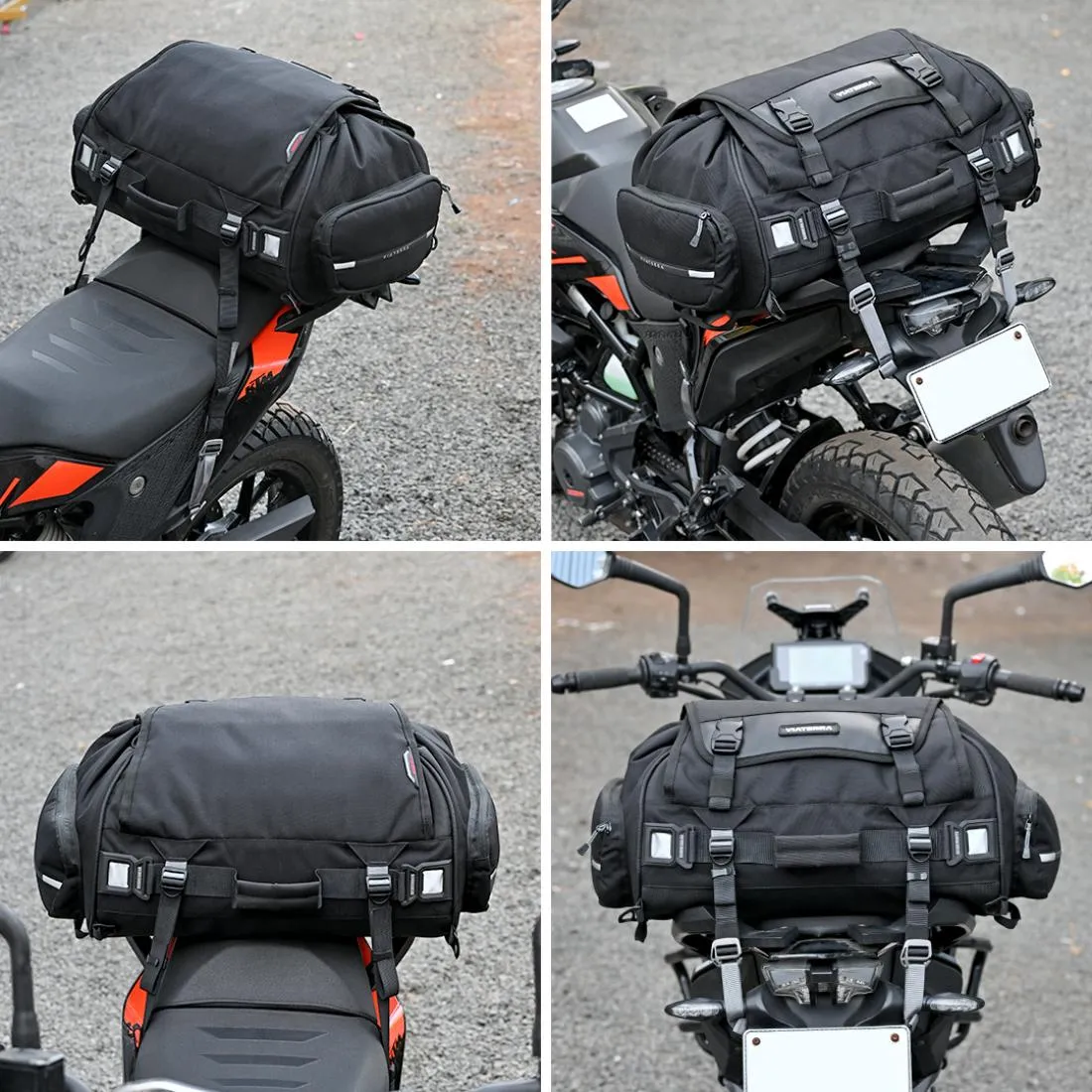 VIATERRA HAMMERHEAD 45 V2  MOTORCYCLE TAILBAG