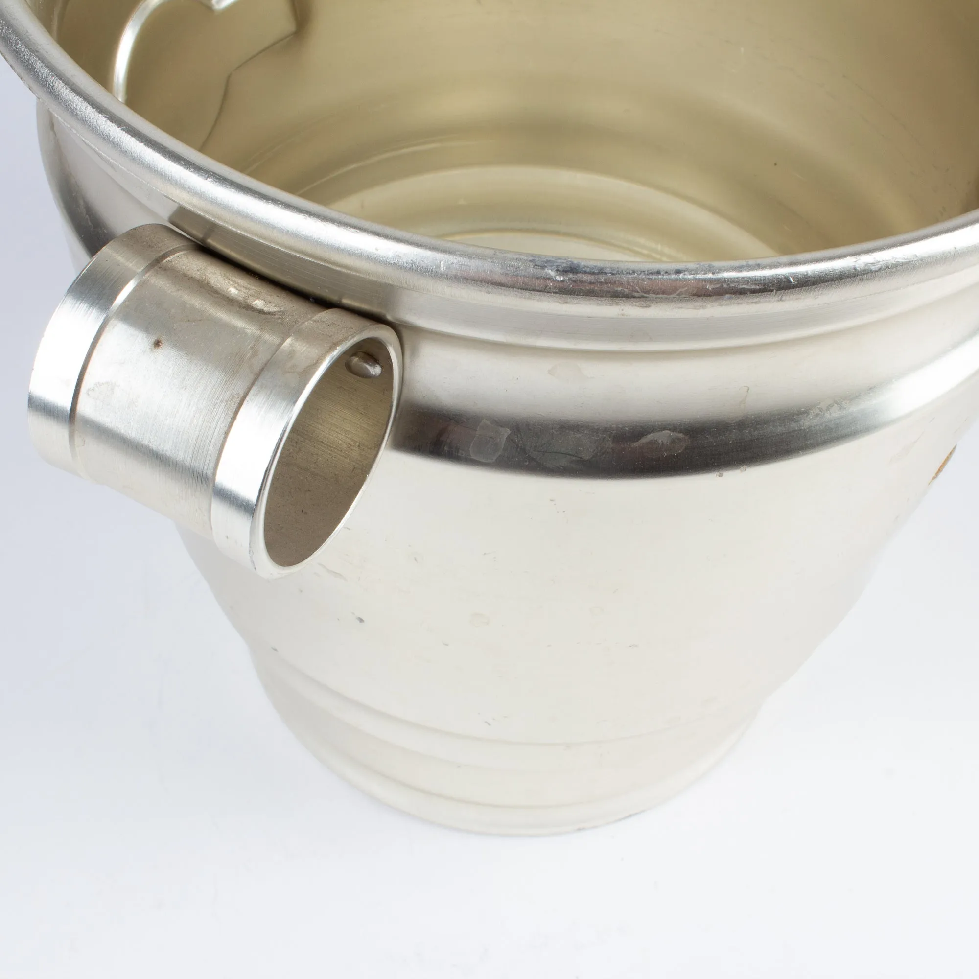 Vintage Italian Metal Martini Brand Ice Bucket