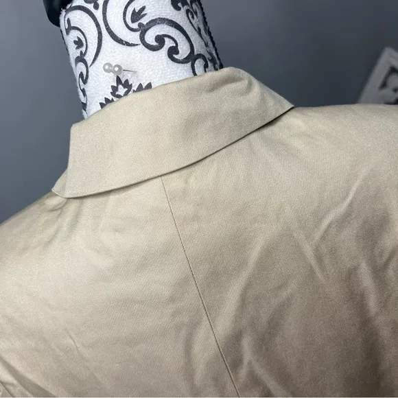 VINTAGE Talbots Silk Blend Jacket Size 10 Petite NWT Cream Classic Chic
