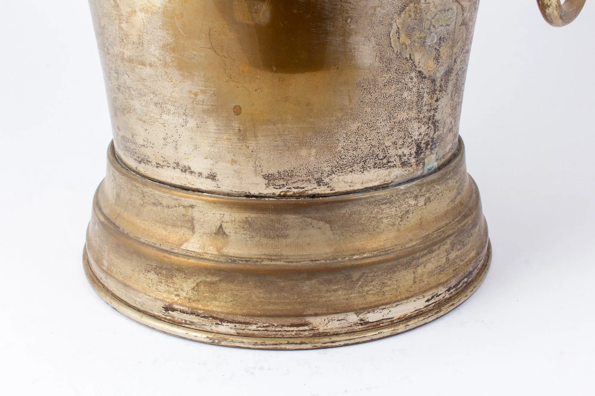 Vintage Two-Tone Silver-plate Ice Bucket found in France