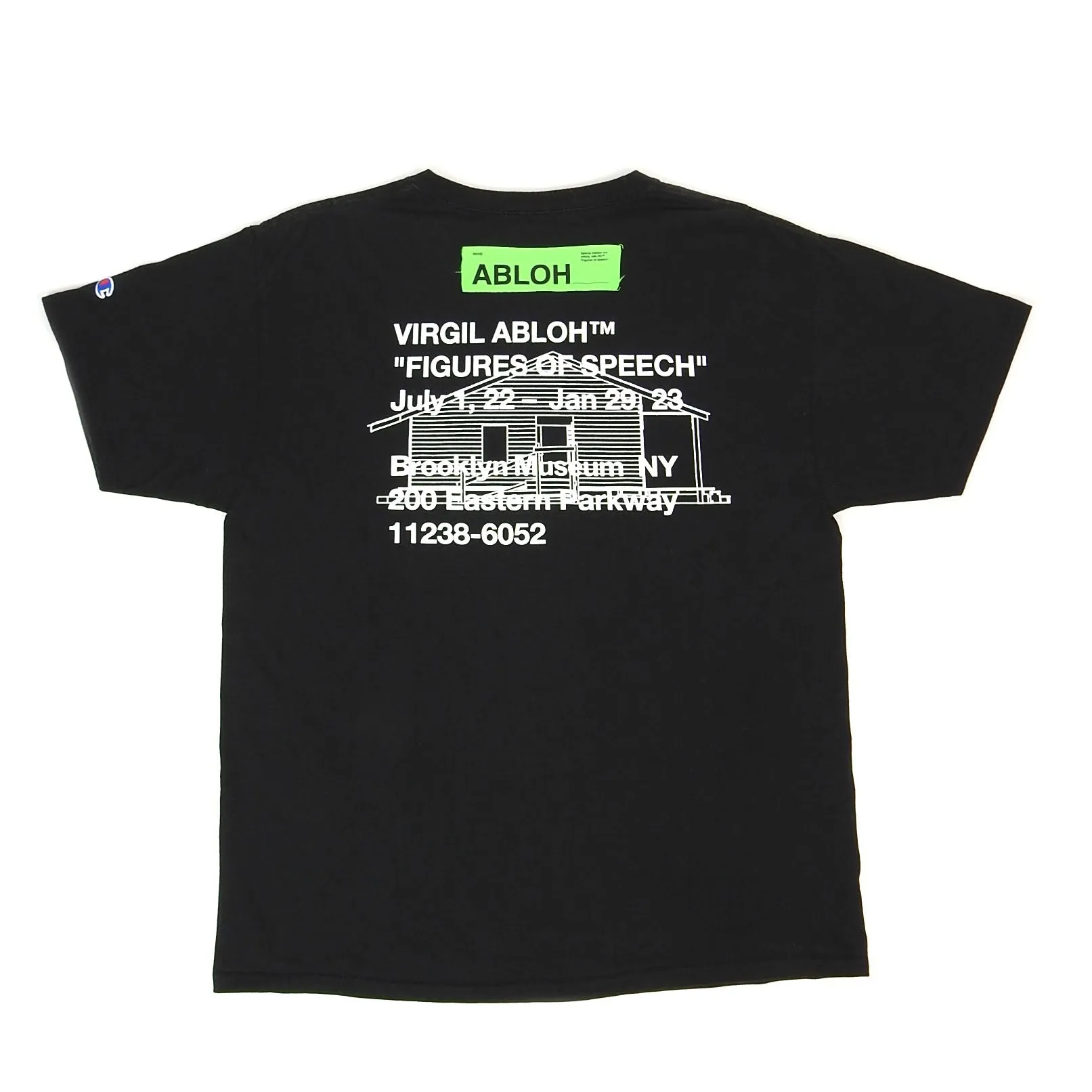 Virgil Abloh Brooklyn Museum T-Shirt Size Large
