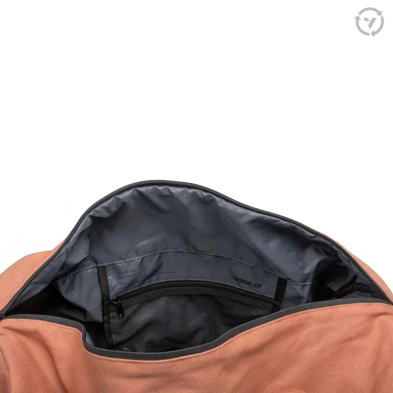 VOORAY Savanna Organic Duffel - Terracotta