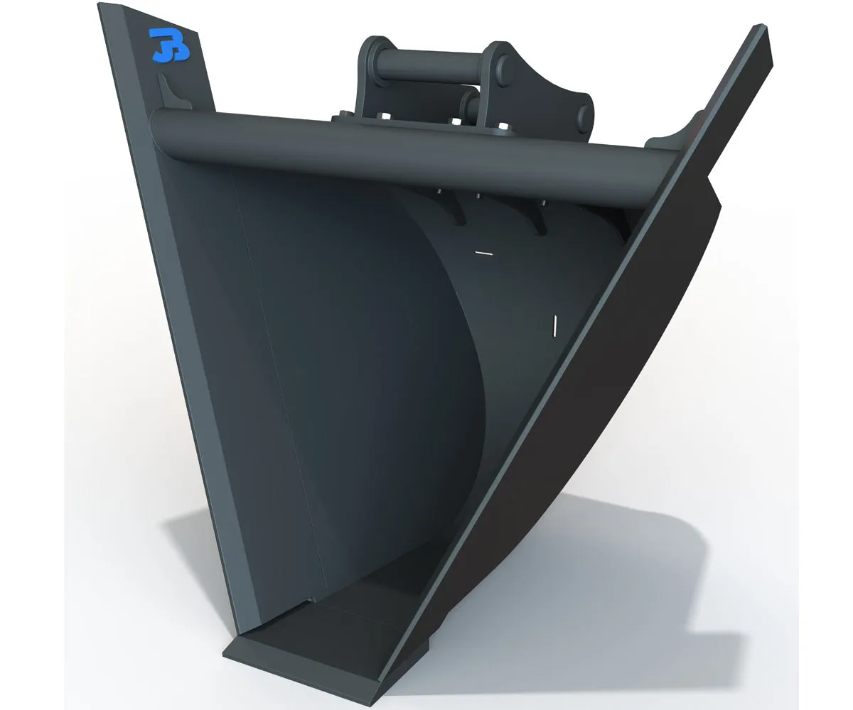 VT1 V-Ditching Bucket - 1-2 Tonne (165mm to 750mm)