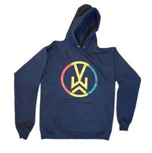 VW Logo Hooded Pullover Sweatshirt