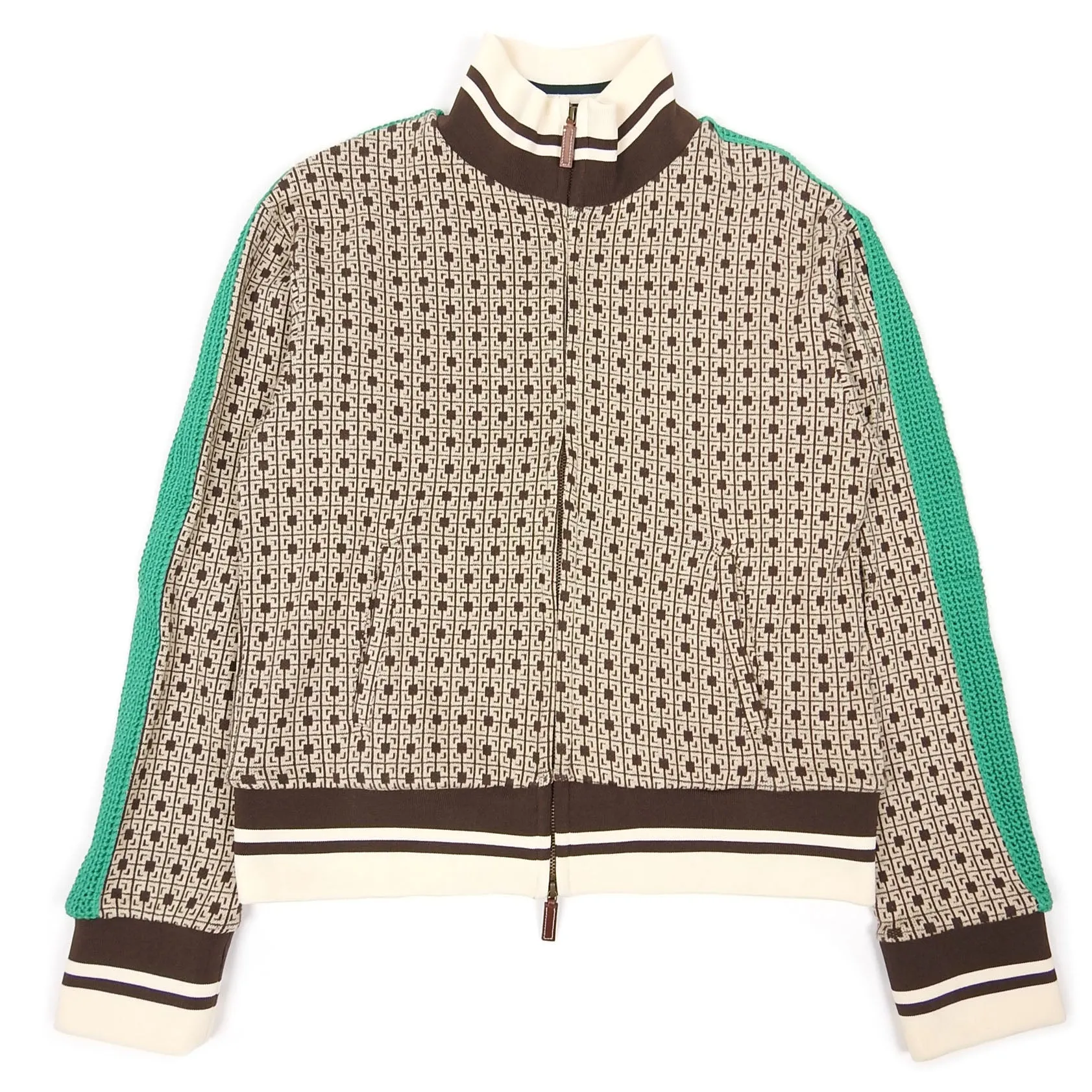 Wales Bonner Geometric Jacquard Track Jacket Size Large