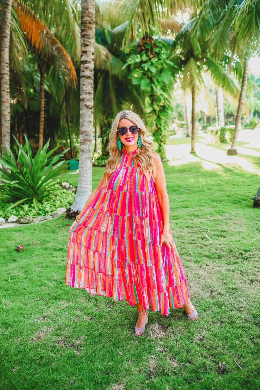 Watercolor Weekend Dress